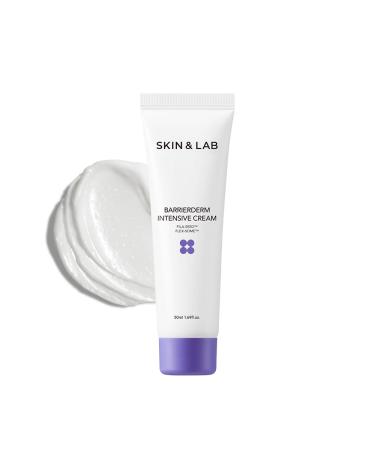 SKIN&LAB Barrierderm intensive cream moisturizing gentle light texture face and body (1.69 fl oz.) 1.69 Fl Oz (Pack of 1)