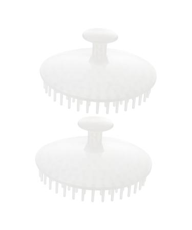 Beavorty 2st Shampoo brush head hair scrapers Vanity hair massage device Cleaning brush hairbrush children's shampoo hand massager massage brush for the scalp shampoo-brush for women