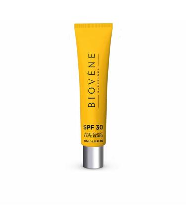 Biovene Hyaluronic Acid SPF30 Anti-Aging Face Fluid with Green Tea N I A C I N Organic Coconut