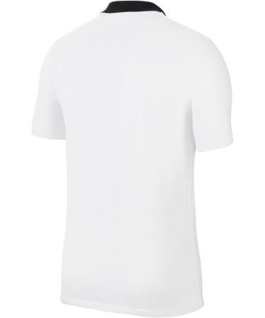 Buy Nike Men's M NK DF Park20 Short Sleeve Polo - XL White/Black/Black | International Shipping Available - Buy Online on GoSupps.com