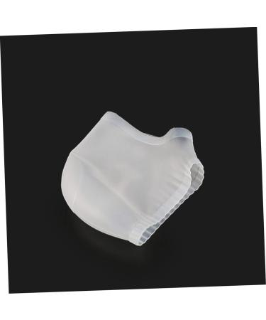 Beavorty 1 Pair Heel Cups Silicone Heel Protectors Silicone Socks Anti- Slip Silicone Feet Heel Socks Heel Guard for Men& Women Shoe Filler Gelt White Anti-Crack Sleeve Men and Women - Buy Online on GoSupps.com