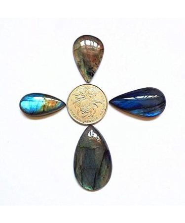 Natural Crystal Rough 4pcs Natural Starlight Moonlight Stone Crystal specimens Labradorite Semi gem Stone Jewelry Pendant - Buy Online on GoSupps.com