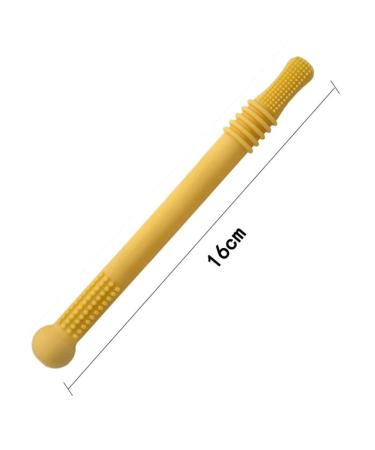 4 Pieces Hollow Teething Ring Tubes - Soft Textured Chewing Chains for Infants & Toddlers | Baby Teething Relief - Buy Online on GoSupps.com