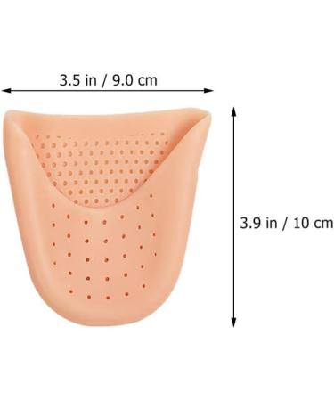 FOMIYES Gel Toe Pouches - 3 Pairs Toe Separator Sleeve Cushions for Men & Women | Metatarsal Protection & Comfort - Buy Online on GoSupps.com