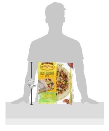 Old El Paso Restaurant Style Grande Flour Tortillas 6-Count - 6 Pack of 1.34 lb. Tortillas - Buy Online on GoSupps.com