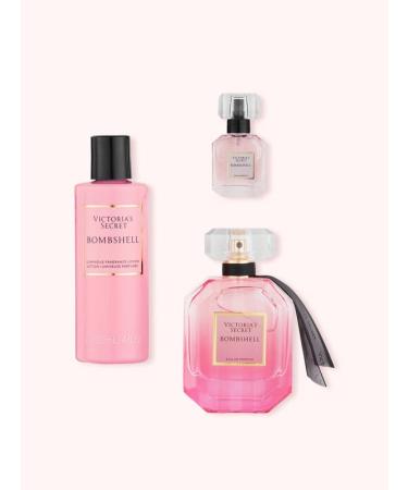 Victoria's Secret Bombshell Eau de Parfum 3-Piece Gift Set - 1.7 oz Perfume, Mini Eau de Parfum & Body Lotion - Buy Online on GoSupps.com