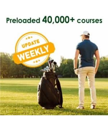 Canmore TW411 Golf GPS Watch & Fitness Tracker | 40 000+ Pre-Installed Places | Improved IC Golf Accessories | Unique Gifts in Orange - Buy Online on GoSupps.com
