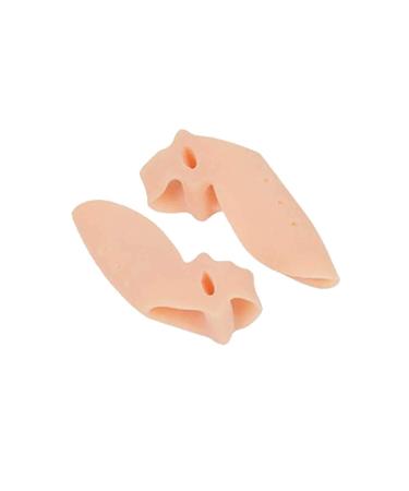 Gel Toe Separators for Overlapping Toe Bunion Relief | Bunion Corrector Pads with 2 Loops | Suitable for Bunion and Callous Removers | One Size - Buy Online on GoSupps.com