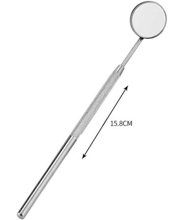Household Oral Care Tools - Fog-Free Dental Mirror Checker EKs177 Silver | Prevent Fogging | One Size - Buy Online on GoSupps.com