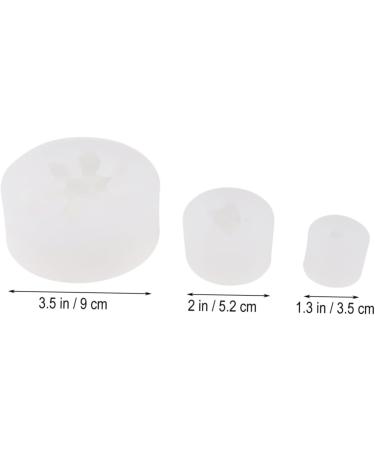 STOBOK 9 Pcs Cake Decorating Tool Fondant Cake Stencil Resin Silicone Molds Succulent Candle Mold Soap Molds Succulent Cake Pendant Molds for Resin Jewelry Resin Mold White Juicy Mousse Whitex3pcs Mx3pcs - Buy Online on GoSupps.com