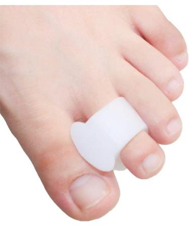 Silicone Toe Separator & Gel Toe Caps - Bunion Correction & Pressure Relief (4 Pcs) | International Shipping - Buy Online on GoSupps.com