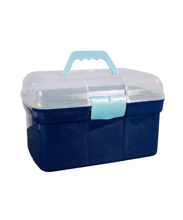 PFIFF 100576 Children's Grooming Box - 6-Piece Horse Care Kit in Blue | International Shipping Available - Buy Online on GoSupps.com
