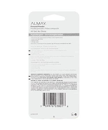 Almay Pressed Powder - Hypoallergenic & Fragrance-Free Skin Tone Matching 100 My Best Light 0.20 Oz - Shop Worldwide - Buy Online on GoSupps.com