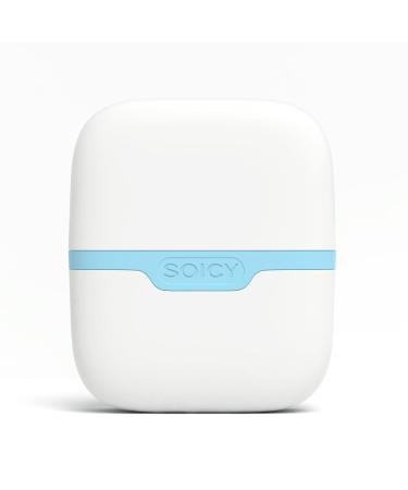 Hanmier Ice Roller for Face - Cold Facial Massage Tool for Puffiness, Migraine Relief & Skin Care - Blue - Buy Online on GoSupps.com