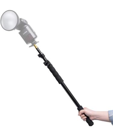 Fotoconic 62 158cm Portable Light Stand Pole for Studio LED Panel Speedlite - Telescoping Handheld Design - Buy Online on GoSupps.com