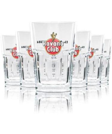 Shop 6 Havana Club Cuba Libre & Mojito Glasses | Perfect for Cocktails | International Shipping Available - Buy Online on GoSupps.com