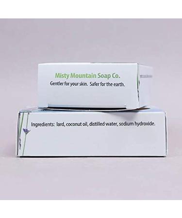 Plain Ol Lye Bar Soap - Handcrafted by Misty Mountain Soap Co. - Buy Online on GoSupps.com