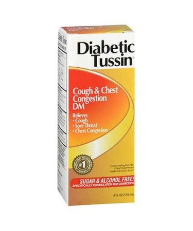 Diabetic TUSSIN DM Expect Size: 4 OZ