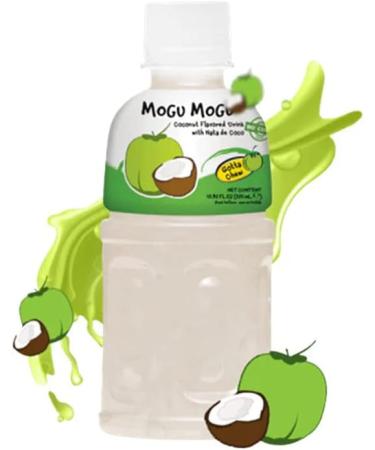 Mogu Mogu Mogu Cocco Coconut Pack of 3 tasty coconut drinks with disposable PET bottle Nata de Coco 320 ml - Buy Online on GoSupps.com