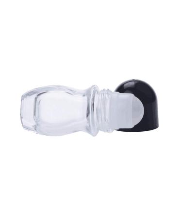 2 Pack 30ml Refillable Clar-on Roll-on Deodorant Bottles | Essential Oil Glass Holder for Aromatherapy & Perfume - Buy Online on GoSupps.com