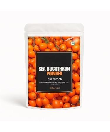 Sea buckthorn berry powder | More than 100 cups | Dried berries from the Himalayas of Ladakh | 100 g