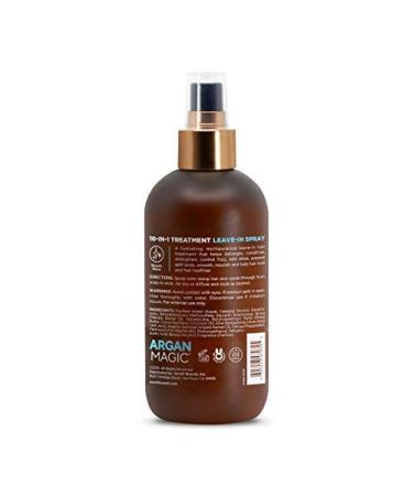 Argan Magic Hair Treatment & Stylizing Spray + Intensive Oil | 10-in-1 Leave-In Treatment for All Hair Types | Paraben & Cruelty Free - Shop Internationally - Buy Online on GoSupps.com