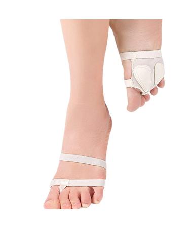Buy 1 Pair Practice Sole Cover Socks - Five Finger Boat Socks & Metatarsal Pads for Dance | Optimal Comfort & Performance - Buy Online on GoSupps.com