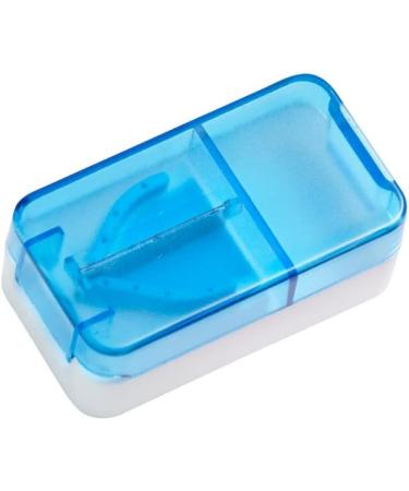EZY DOSE Pill Cutter & Splitter - Safe Accurate Portable Vitamin & Tablet Cutter BPA Free Stainless Steel Blade - Buy Online on GoSupps.com