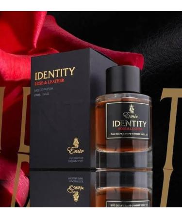 Identity Rose & Leather Long Lasting Eau De Parfum For Men and Women Unisex 100 ML (3.4 floz) - Buy Online on GoSupps.com