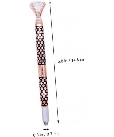 Baluue 3pcs Embroidery Pen Eyebrow Pen Brow Pencil Permanent Pen Makeup Pen Golden Crystal - Buy Online on GoSupps.com