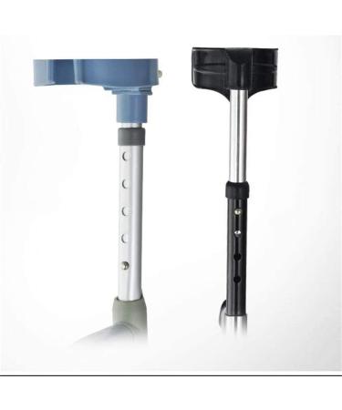 Forearm Crutches Adjustable Folding Cane Crutch Rehabilitation Telesanti-Skid Elbow Arm Underarm Aluminum Alloy Walker Lightweight Arm Crutc - Buy Online on GoSupps.com