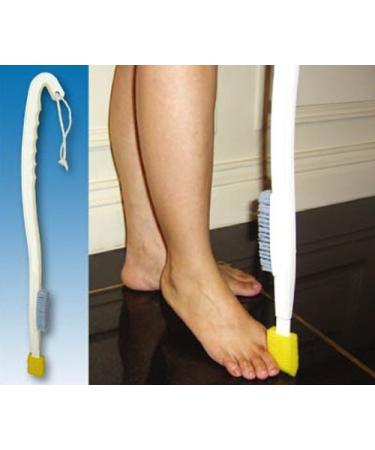 Long Handled Foot WASH + Toe WASH Sponge - Foot Brush - Disability Bathing AIDS