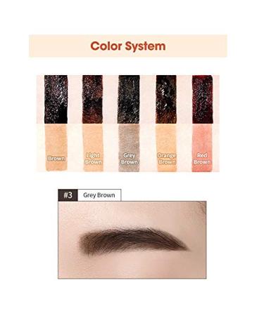 Tint My Brows Gel 3 Gray Brown | Long-Lasting Eyebrow Tint with Care Ingredients | Natural and Elegant Brow Color - Buy Online on GoSupps.com