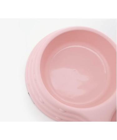 KuTi Kai Double Dog Bowls for Food and Water Premium Removable Stainless Steel Double Bowls with Non-Slip Bottom Non-Spill Dog Food Bowls for Pet and Small Dogs Cats etc (Medium Pink) Medium Pink - Buy Online on GoSupps.com