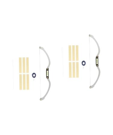 Hemoton 2pcs Bow Eyebrow Ruler Eyebrow Level Tool Eyebrow Level Ruler Eyebrow Stencil Ruler Draw a Line Set