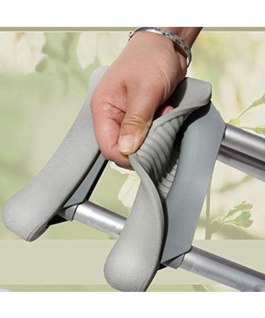 Crutches for Adults Underarm Aluminum Axillary Crutches Height Adjustable Injury or Surgery Support for Men - Lightweight Durable with HOJZ Handles Single crutch Great for Travel o Selfless dedication - Buy Online on GoSupps.com