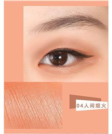 Oil Painting Eye Shadow Pumpkin Earth Pearl Eye Bright Pink Monochromatic Eye Shadow Soft Waxy Texture Eye Makeup - Buy Online on GoSupps.com