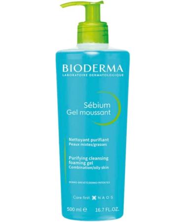 Bioderma Sebium | Sebium Foaming Gel | Foaming cleanser | Cleanse Moisturise & Purify | Removes impurities and excess sebum | Combination & Oily Skin|Face & Body | Lot de 2 - Buy Online on GoSupps.com