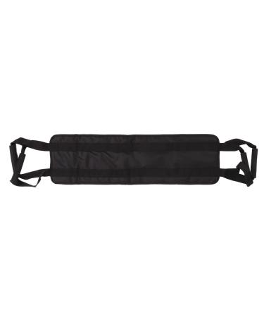 Natudeco transfer belt black double handle oxford fabric more convenient breathable lift girdle for patients and older people