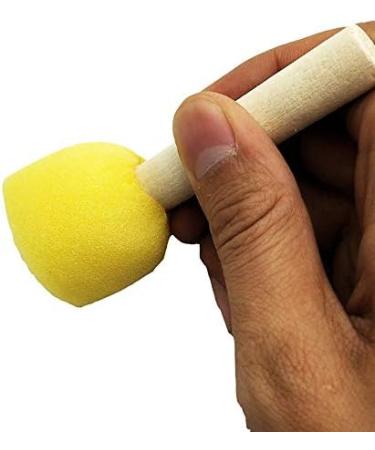 60pcs Assorted Round Paint Foam Sponge Brush Set Painting Tools  Brush Set - Great for Kids Arts and Crafts  Stencils  Painting - Buy Online on GoSupps.com