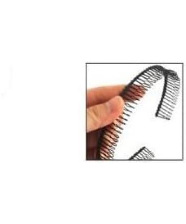 Mytoptrendz Men and Women Flexi Metal Wire Teeth Comb Alice Headband Hairband Black - Buy Online on GoSupps.com