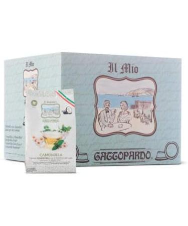 128 Capsules Gattopardo CAMOMILLA Compatible Laver au mode Mio - Buy Online on GoSupps.com