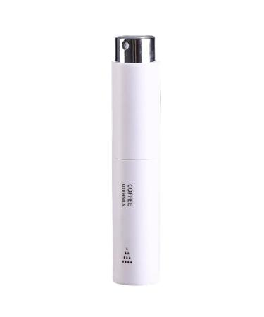 Espresso Spray Bottle 10ml Portable Water Atomizer for Coffee Beans | Refillable Small Spritz Bottle Perfume Atomizer RDT Sprayer for Cocktails Espresso White