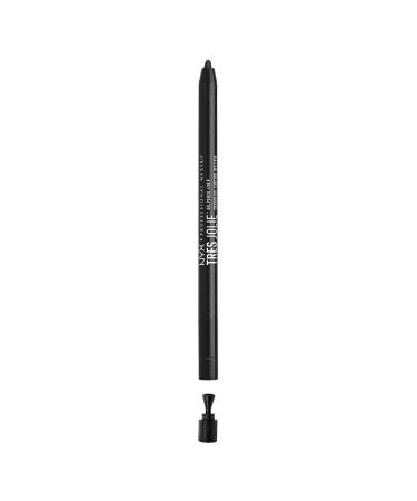 NYX PROFESSIONAL MAKEUP Tres Jolie Gel Pencil Liner  Pitch Black
