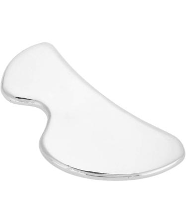 Verdant Touch Stainless Steel Gua Sha Plate Face & Body Pain Relief Massage Tool for Glowing Skin - Buy Online on GoSupps.com