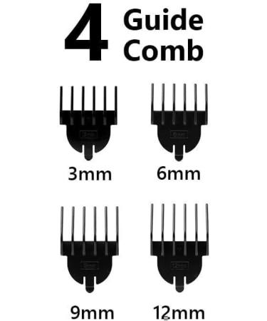 Premium 6-in-1 Waterproof Hair Clippers for Men | USB Rechargeable Hair Trimmer & Beard Cutter | International Shipping Available - Buy Online on GoSupps.com