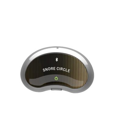 SNORE CIRCLE Smart Throat Anti Snoring Device Plus - Effective Snoring Solutions Snore Reduction Sleep Aids with Sleeplus APP Analyzes Sleep and Snoring Data