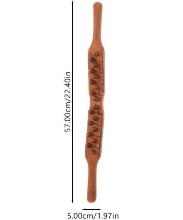 IPLUSMILE Wood Massager Rouse Gua-Sha - Handheld Body Massage Device for Muscle Relaxation | Perfect for Legs Back & Arms - Buy Online on GoSupps.com