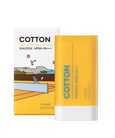 MISSHA All Around Safe Block Cotton Sun Stick SPF50+/PA++++