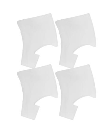 Ymiko Hallux Valgus Corrector 2 Pairs Hallux Valgus Bunion Corrector Elastic Breathable Toe Separator Correction Tool Orthopedic Bunion Splint Big Toe Separator(white) Bunion Corrector